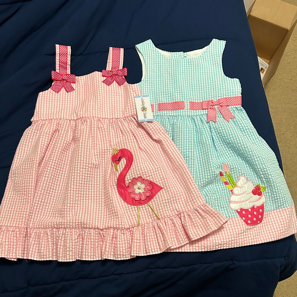 2 Counting Daisies dresses, size 4T